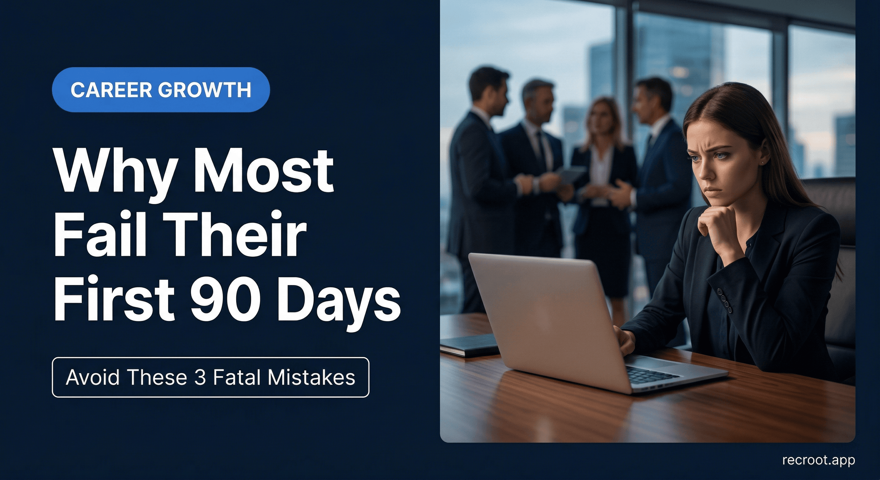 Why Professionals Fail Their First 90 Days (2026 Guide)